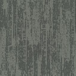 17000 Slate Broadloom -- Light grey carpet with dark grey linear accent, available in tile and broadloom